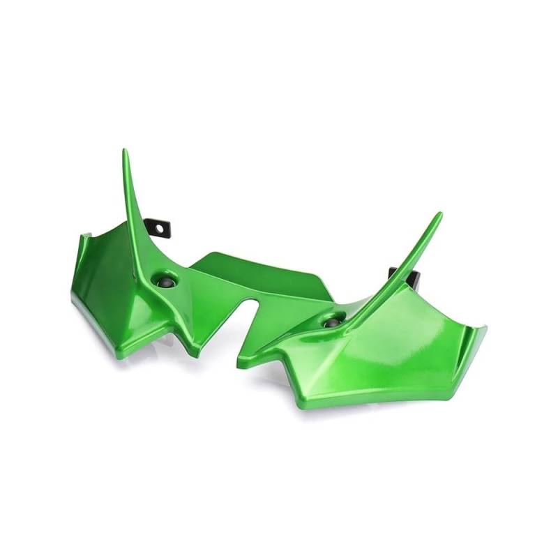 WYHJIUY Für Z650 2021-2024 ABS Unten Winglet Aerodynamische Flügel Kit Spoiler Windabweiser Front Verkleidung Motorrad Zubehör Winglet Spoilerlippe von WYHJIUY
