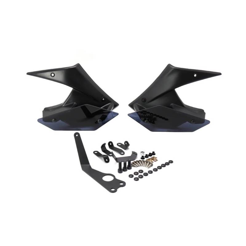 WYHJIUY Für Z900 2020- Motorrad Teile Seite Abtrieb Spoiler Winglet Feste Flügel Winglet Verkleidung Flügel Für K&awasaki Z 900 2021 Winglet Spoilerlippe von WYHJIUY