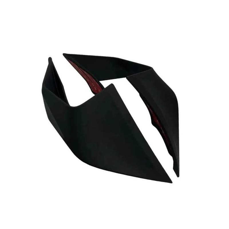 WYHJIUY Motorrad Feste Wind Flügel Spoiler Verkleidung Für Für YZF-R3 Für YZF R3 Für YZFR3 2019 2020 2021 2022 ABS Aerodynamische Seite Winglet Winglet Spoilerlippe von WYHJIUY