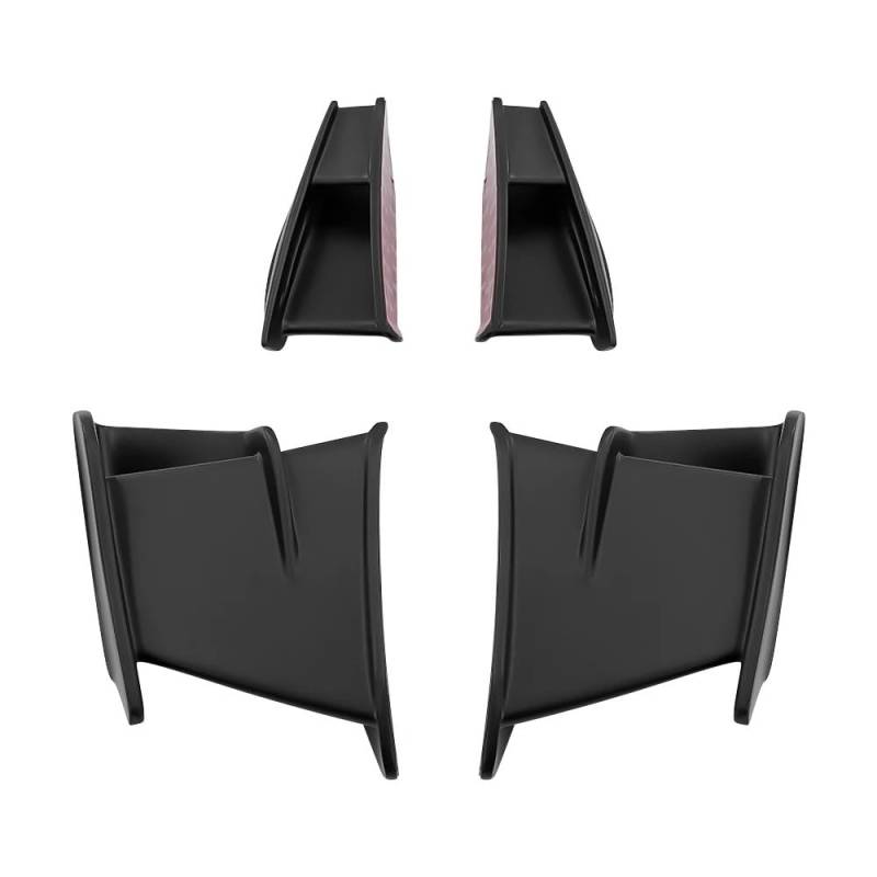 WYHJIUY Motorrad Flügelabweiser Fester Flügelspoiler Für K&awasaki Für ZX-6R Für ZX 6R Für ZX6R Für ZX636 2024 Aerodynamisches Winglet-Verkleidungsset Winglet Spoilerlippe von WYHJIUY