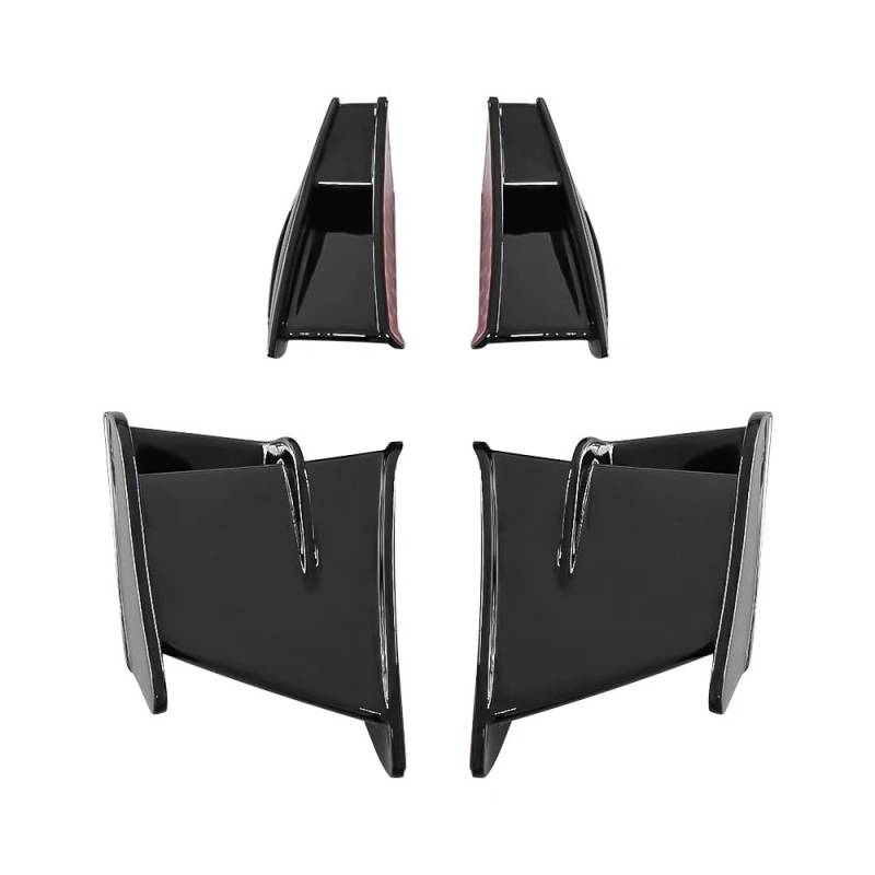 WYHJIUY Motorrad Flügelabweiser Fester Flügelspoiler Für K&awasaki Für ZX-6R Für ZX 6R Für ZX6R Für ZX636 2024 Aerodynamisches Winglet-Verkleidungsset Winglet Spoilerlippe von WYHJIUY
