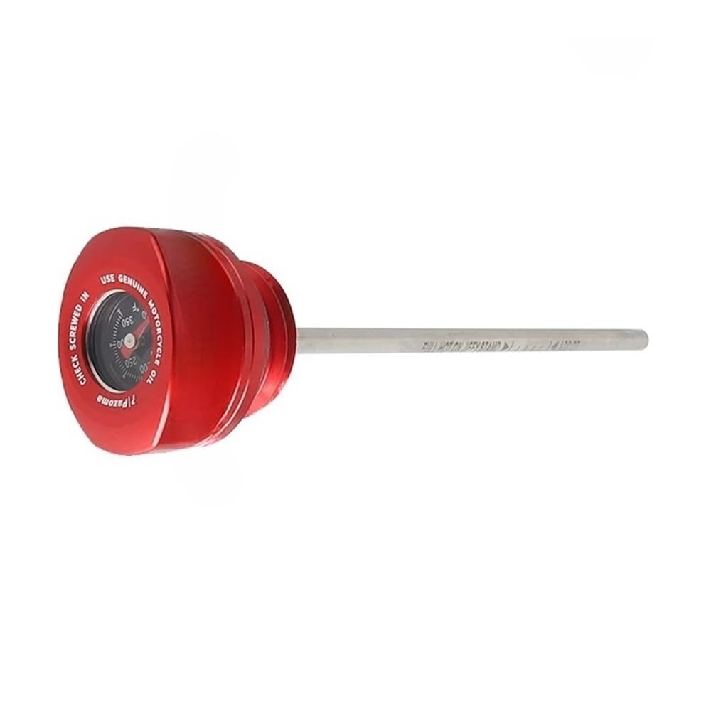 WYHJIUY Motorrad Ölmessstab Temperatur Motor Ölstandsanzeige Kappe Für Straße Für König Für FLHR Für Sp&ecial 2017-24 Ölthermometer(Color2) von WYHJIUY