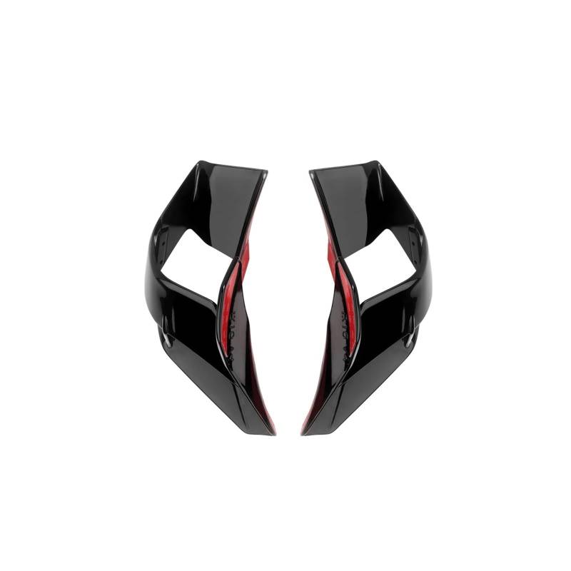 WYHJIUY Motorrad Seite Winglets Für YZF-R15 2022 2023 Feste Flügel Spoiler Aerodynamische Seite Flügel Verkleidung Zubehör Winglet Spoilerlippe von WYHJIUY