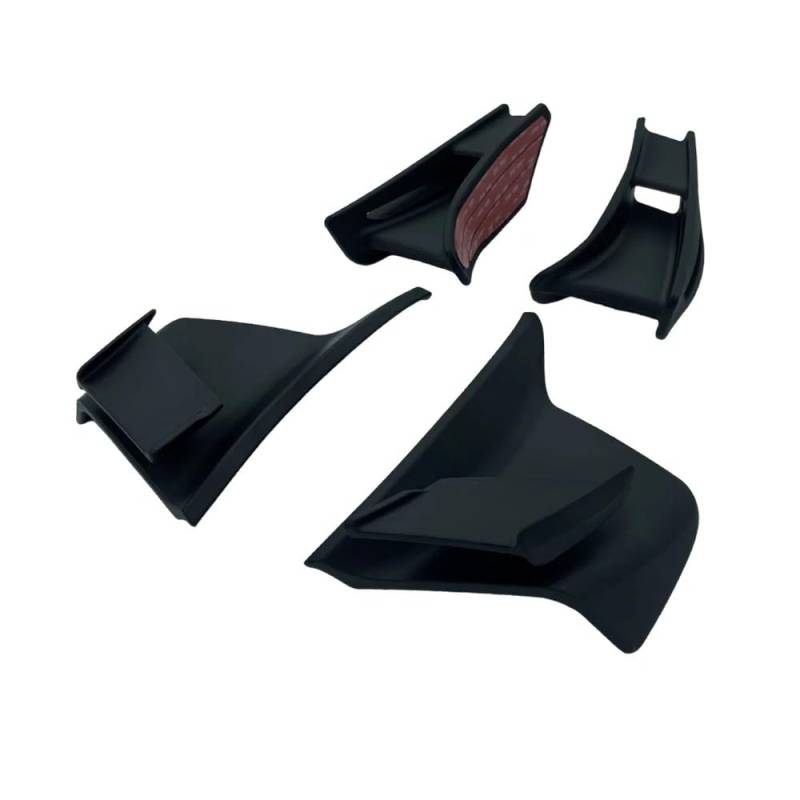 WYHJIUY Motorrad Verkleidung Fixed Wing Wind Für Für YZFR6 Für YZF-R6 R6 2017 2018 2019-2022 Mode Winglet Windschutzscheibe Spoiler Winglet Spoilerlippe von WYHJIUY