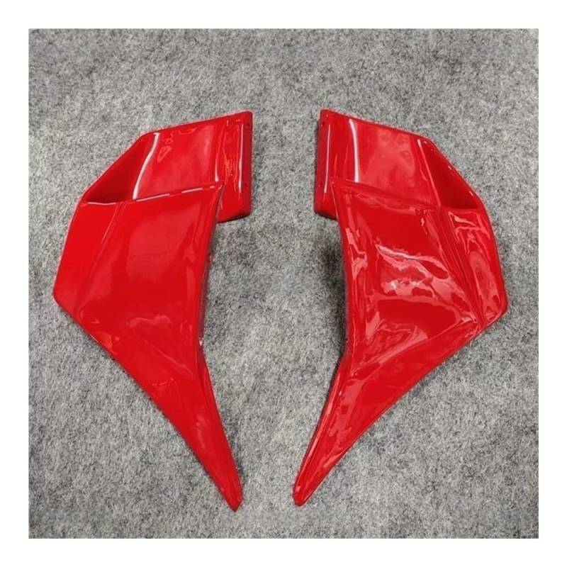 WYHJIUY Motorrad Verkleidung Seite Winglet Aerodynamische Flügel Deflektor Spoiler Für K&awasaki Für Ninja400 Für Ninjia400 Für ZX400 EX400 2018-2024 Winglet Spoilerlippe von WYHJIUY