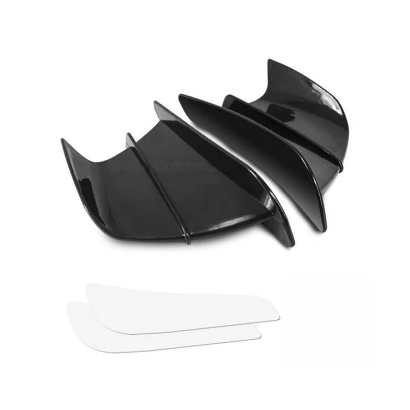 WYHJIUY Motorrad Verkleidung Seite Winglet Flügel Deflektor Spoiler Für MV Für Agusta Für Superveloce 75th Für VOR 800 F4 RR F3 Für Rosso RC 675 Winglet Spoilerlippe von WYHJIUY