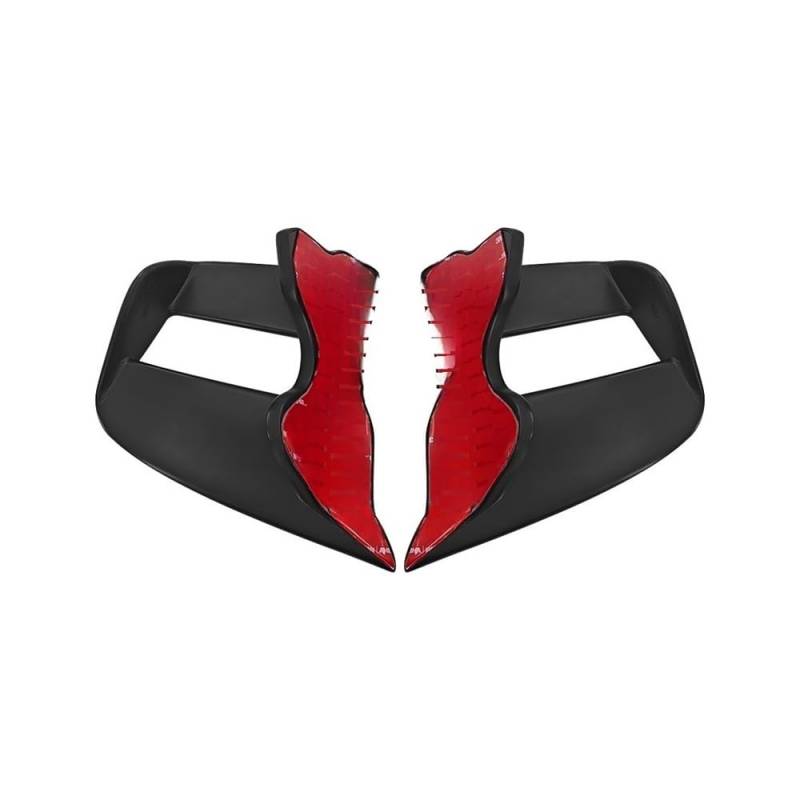 WYHJIUY Motorrad Verkleidung Teile Fixed Wing Wind Für CBR650RR Für CBR 650 RR 2019-2023 Aerodynamische Winglet Windschutzscheibe Spoiler Winglet Spoilerlippe von WYHJIUY