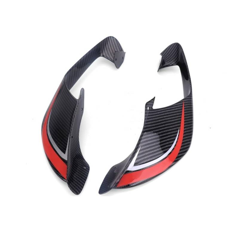 WYHJIUY Motorrad Verkleidung Tings Für ABS Für YZF-R1 R1M 2020-2025 Für YZF-R1 2020-2025 Feste Wind Flügel R1 Winglet Winglet Spoilerlippe von WYHJIUY