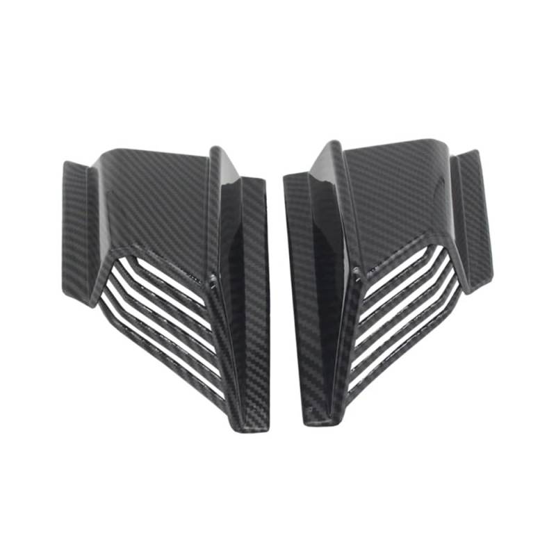 WYHJIUY Motorrad Winglets Verkleidung Motorrad Flügel Aerodynamische Winglets Spoiler Flügel Modifikation Zubehör Für ADV160 Winglet Spoilerlippe von WYHJIUY