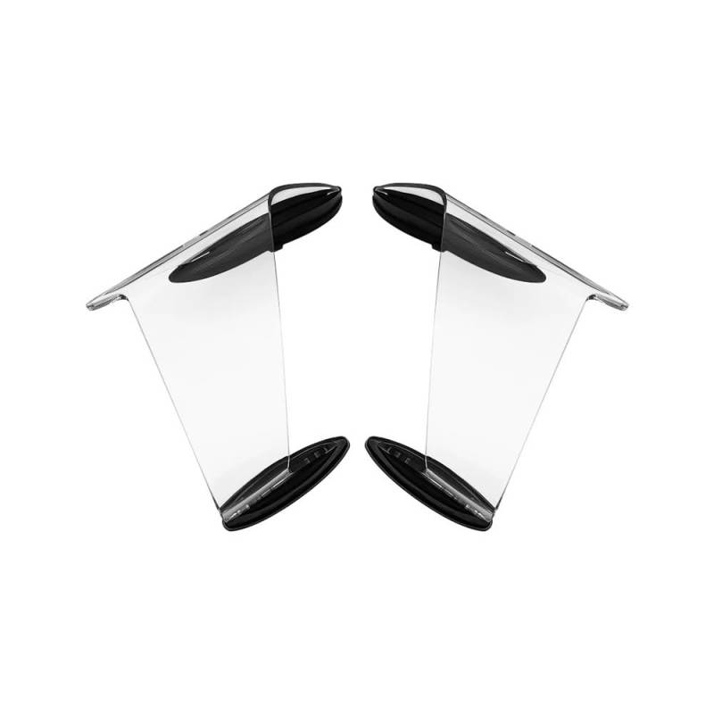 WYHJIUY Verkleidungsseite Festflügel Motorradzubehör Für K&awasaki Für ZX-10R Für ZX10R Für ZX 10R 2022–2024 Aerodynamische Winglet-Motorhaubenflügel Spoile Winglet Spoilerlippe von WYHJIUY
