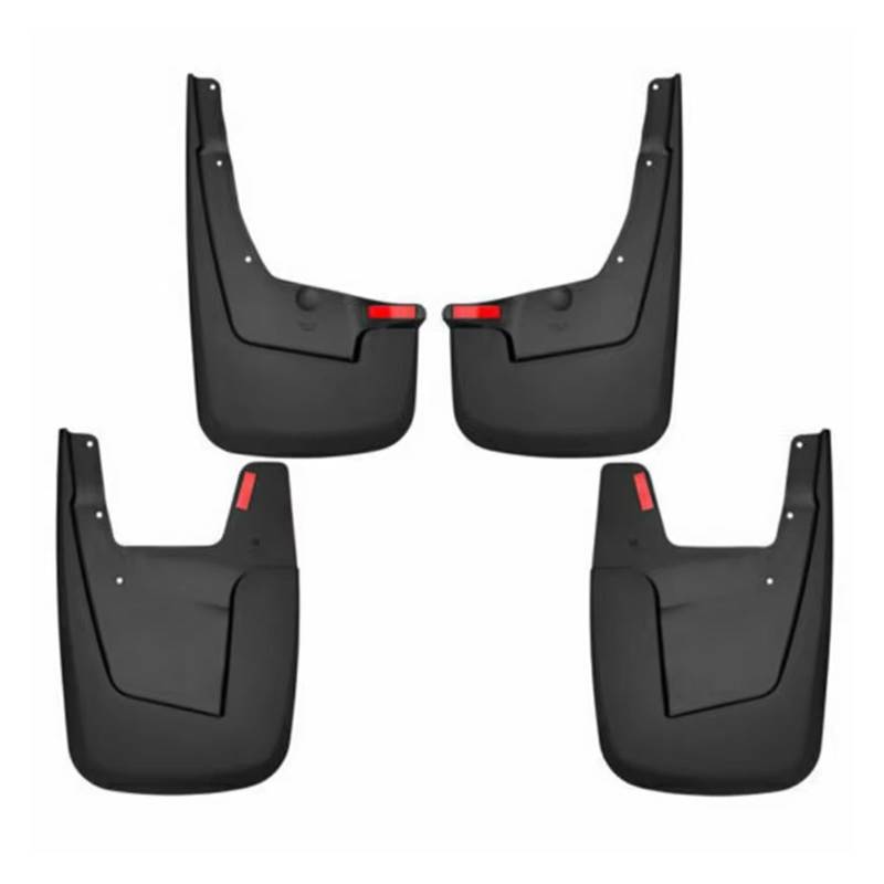 Auto Schmutzfänger 4 Stück Spritzschutz Für Dodge Für RAM 1500 2500 3500 2019 2020 Kotflügel Schmutzfänger Schmutzfänger Spritzschutz Schmutzfänger Zubehör von WYLWSHA
