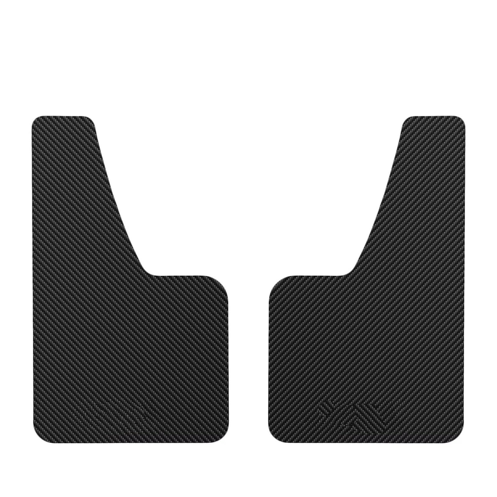 Auto Schmutzfänger Kohlefaser Effekt Spritzschutz Schmutzfänger Auto Kotflügel Kotflügelabdeckung W Hardware Universelles Zubehör Vorne Und Hinten Rot(2piece Red) von WYLWSHA