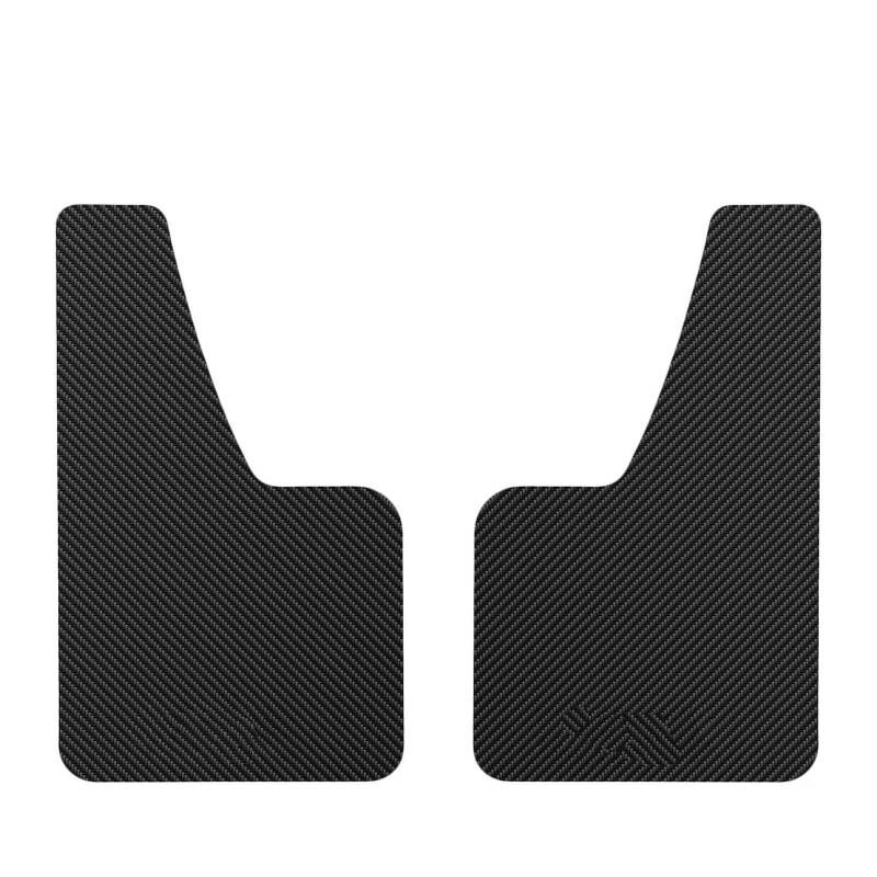 Auto Schmutzfänger Kohlefaser Effekt Spritzschutz Schmutzfänger Auto Kotflügel Kotflügelabdeckung W Hardware Universelles Zubehör Vorne Und Hinten Rot(4pieceRed) von WYLWSHA