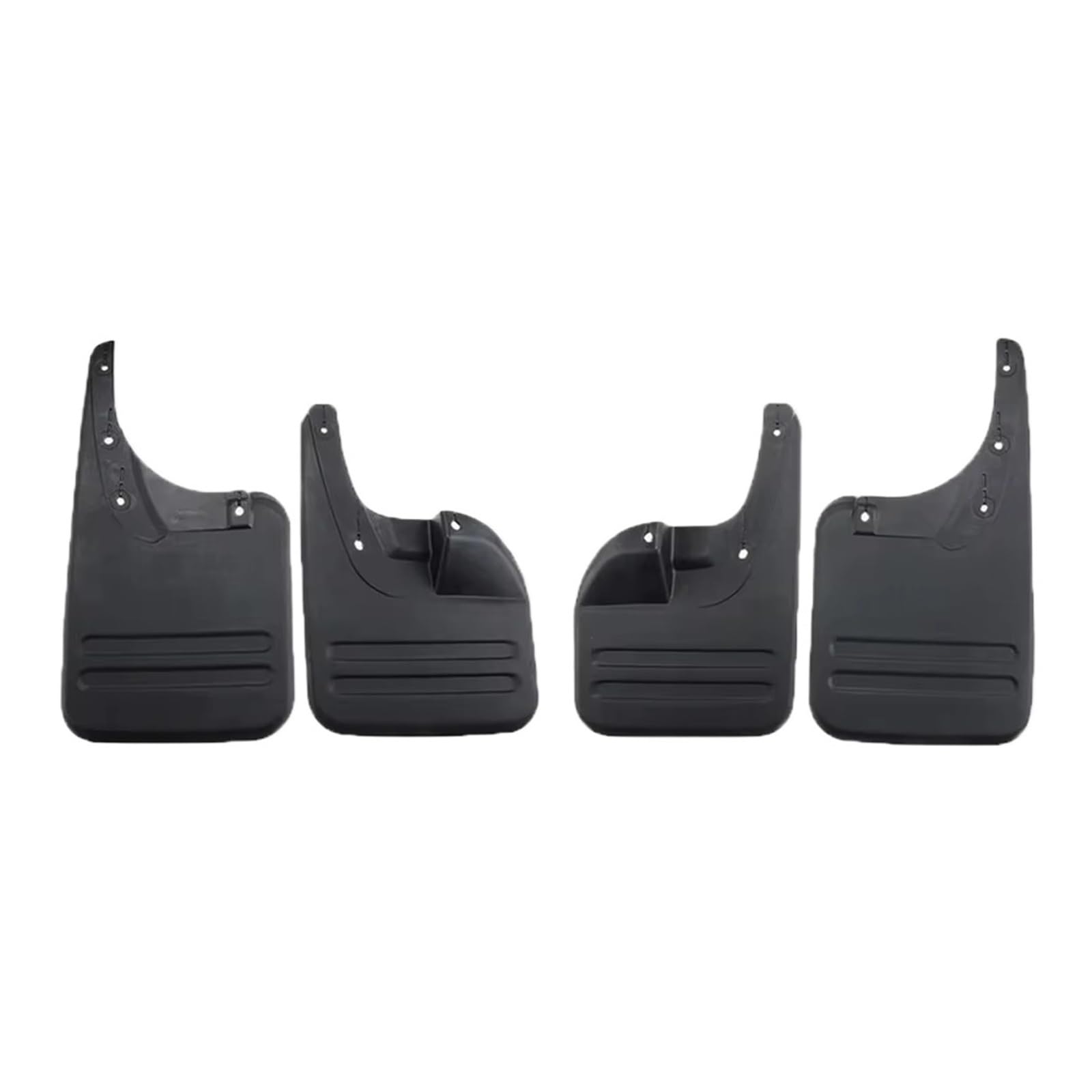 Auto Schmutzfänger Schmutzfänger Kotflügel Für Toyota Für HILUX Für VIGO Für 4WD Für 2WD 2005–2015 Spritzschutz Vorne Hinterräder Kotflügel Autozubehör 4 Stück(2WD 04-15) von WYLWSHA