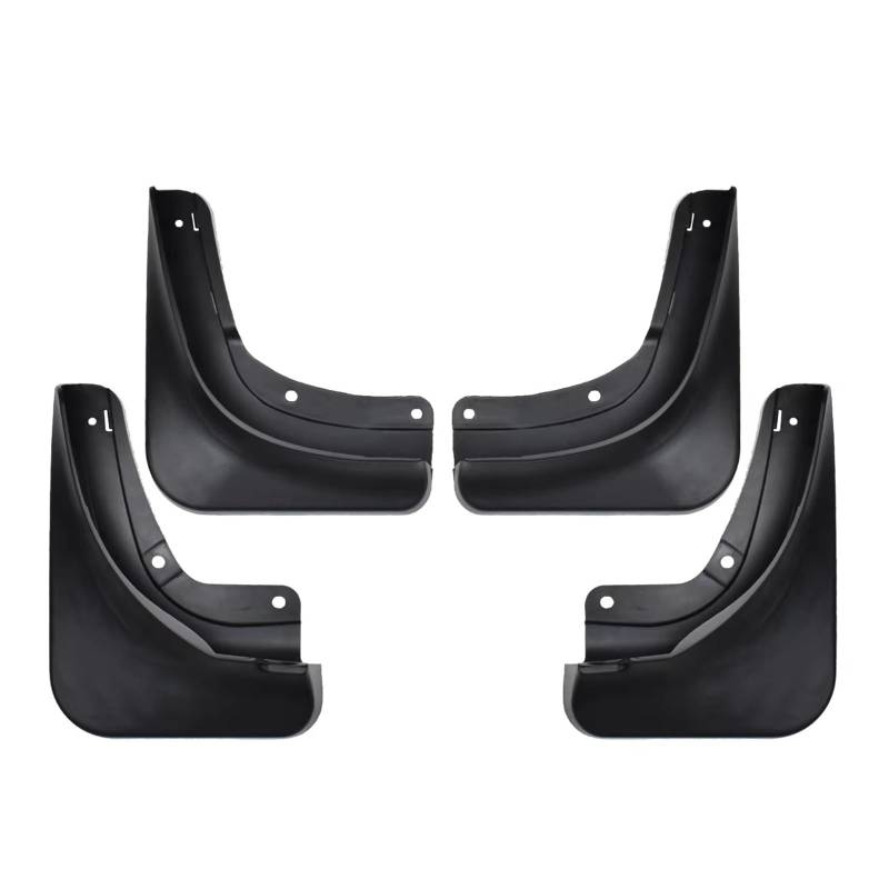 Auto Schmutzfänger Schmutzfänger Schmutzfänger Spritzschutz Kotflügel Vorne Hinten Kotflügel Schutz Für Tesla Für ModelY 2021 2022 2023 Für Model3 2016-2023(4pcs -Y) von WYLWSHA