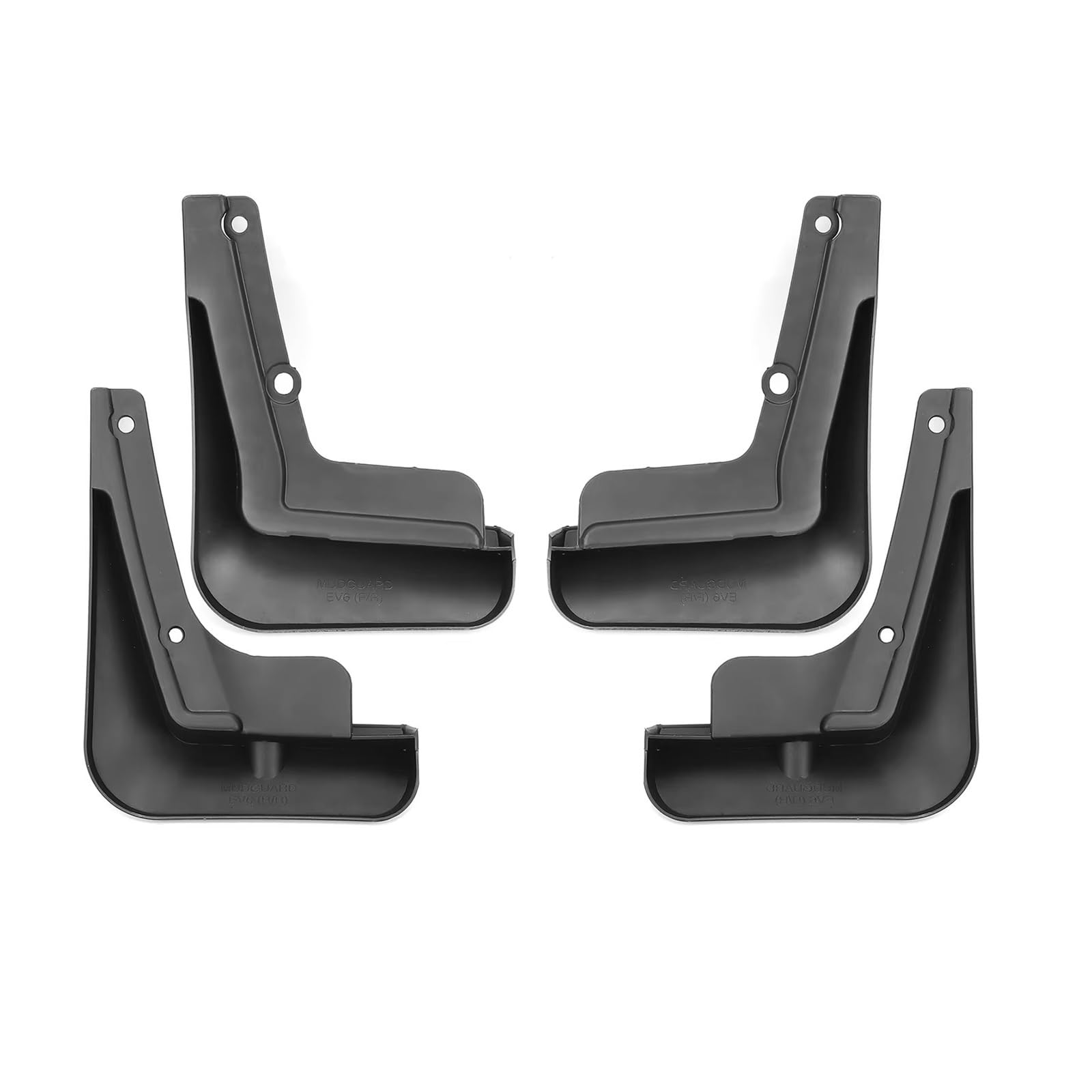 Auto Schmutzfänger Set Von 4X Für Kia Für EV6 Für CV Für EV 2021 2022 2023 Schlamm Klappen Spritzen-Schutz Kotflügel Vorne Hinten Kotflügel Abdeckung Auto Styling von WYLWSHA