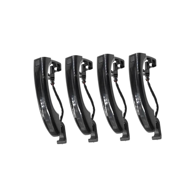 Auto Türgriff Für Q7 2007 2008 2009 2010 2011 2012 2013 2014 2015 4Pcs Auto Sensor Außentür Griff Schwarz 4L0837205A 4L0837205B 4L0837207A Auto Außen Türgriff von WYLWSHA