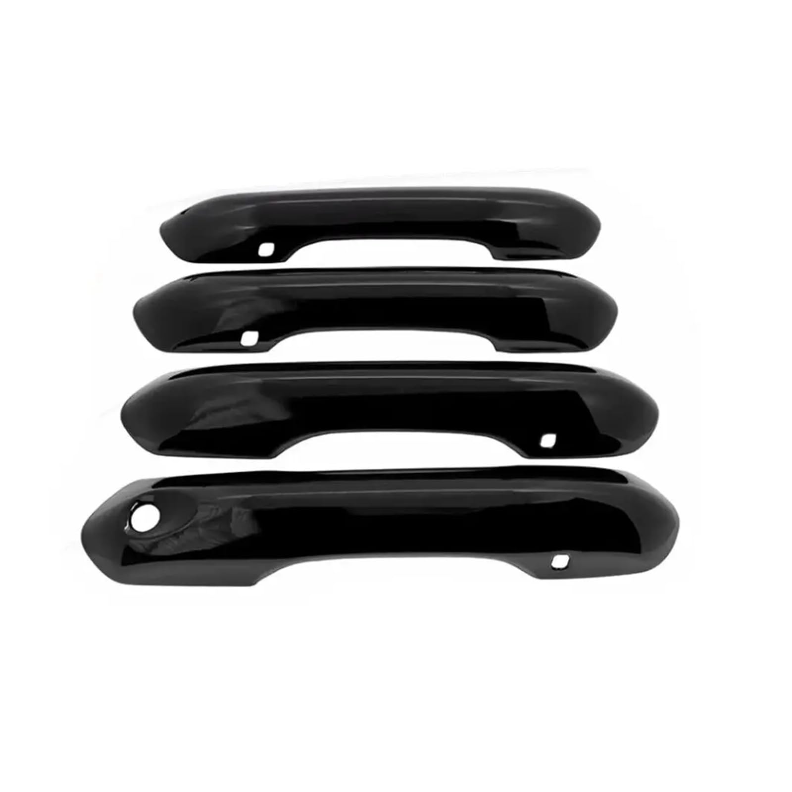 Autoaußentürgriffe Für Ford Für Explorer 2020 2021 2022 2023 2024 Carbon Fiber Stil Chrom Auto Türgriff Abdeckung Aufkleber Trim Cap Auto Schützen Dekor(Black) von WYLWSHA