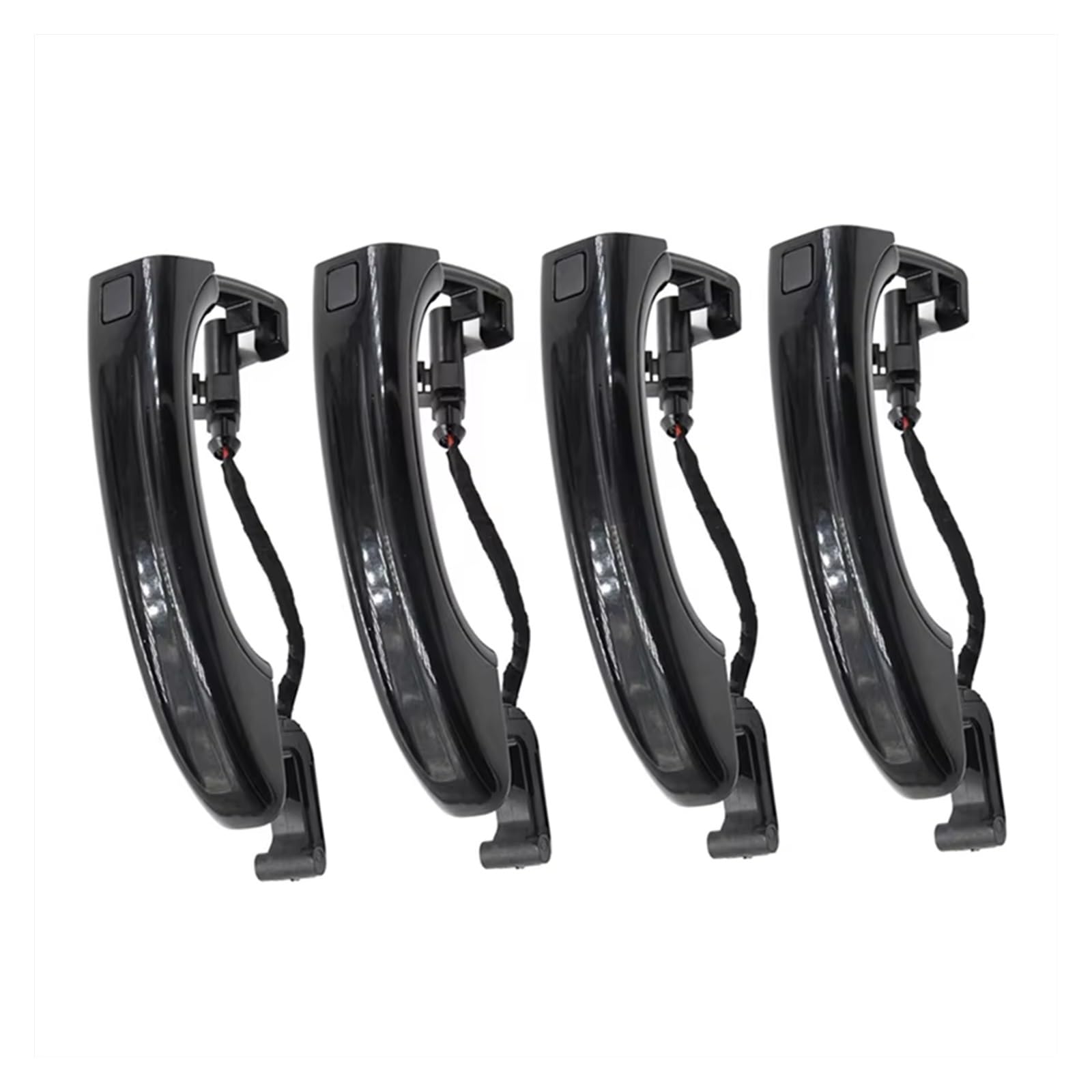 Autoaußentürgriffe Für Q7 2007 2008 2009 2010 2011 2012 2013 2014 2015 4L0837205A 4L0837205B 4L0837207A Schwarz 4 Stück Auto Smarts Sensor Außentür Griff von WYLWSHA