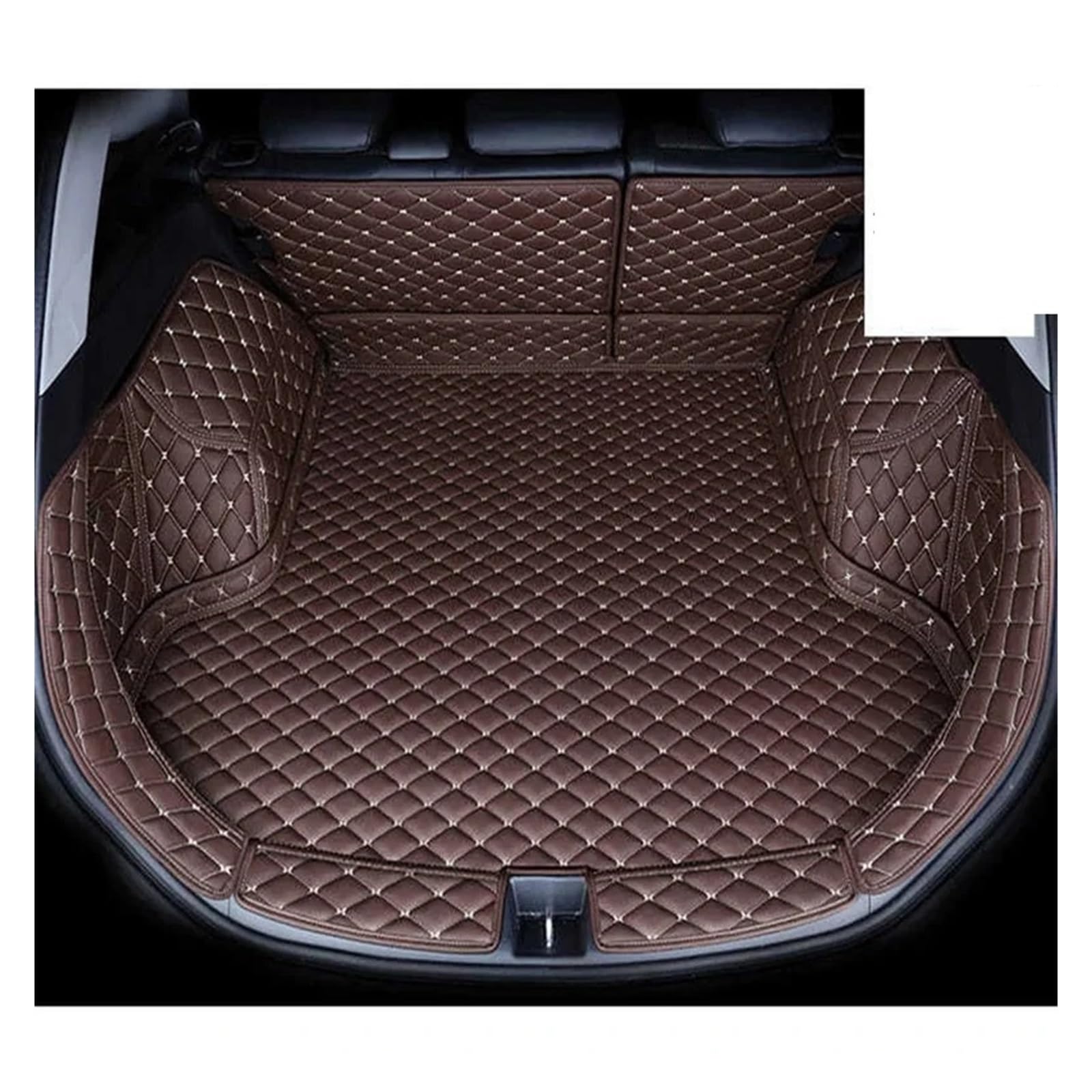 Kofferraumwanne Schutzmatte Auto Kofferraum Matte Cargo-Liner Zubehör Innen Boot Für Hyundai Für Tucson 2015 2016 2017 2018 2019 2020 Auto Kofferraummatten(Rose dust) von WYLWSHA