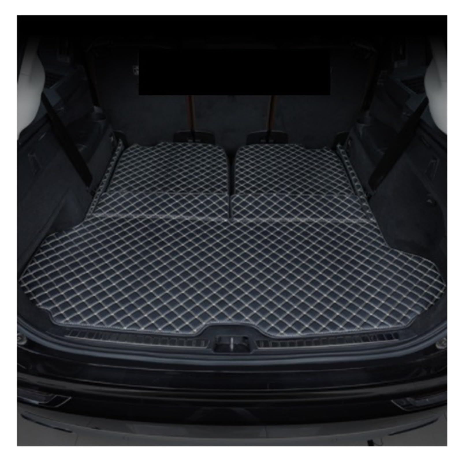 Kofferraumwanne Schutzmatte Auto-Kofferraum-Matten Cargo-Liner Alfombrillas Coche Tapetes para Carro Für Volvo Für XC90 2015 2016 2017 2018 Auto Kofferraummatten(5) von WYLWSHA