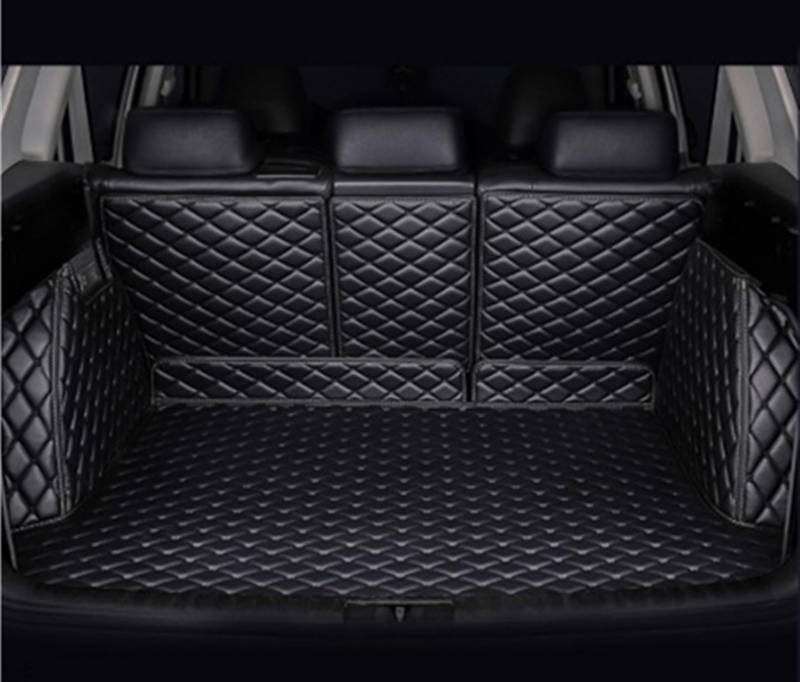Kofferraumwanne Schutzmatte Auto-Kofferraum-Matten Cargo-Liner Teppiche Styling Für Für Eclipse Für Cross 2017 2018 2019 2020 Auto Kofferraummatten(All Black) von WYLWSHA