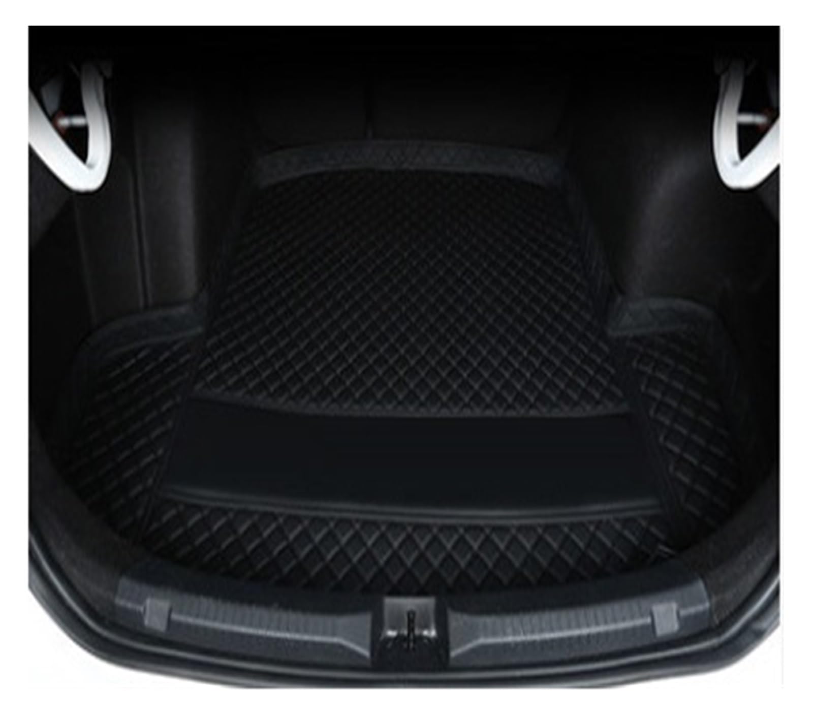 Kofferraumwanne Schutzmatte Auto-Kofferraum-Matten-Pads Auto-Styling-Teppich Auto-Styling-Teppich Für VW Für LaVida Für Plus 2014 2015 2016 2017 2018 2019 2020 Auto Kofferraummatten(2 All Black) von WYLWSHA