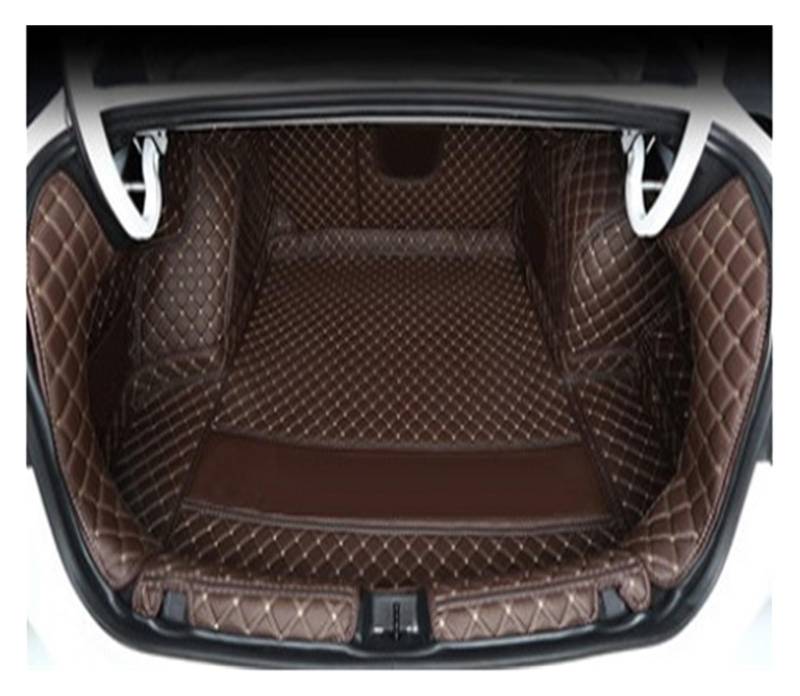 Kofferraumwanne Schutzmatte Auto-Kofferraum-Matten-Pads Auto-Styling-Teppich Auto-Styling-Teppich Für VW Für LaVida Für Plus 2014 2015 2016 2017 2018 2019 2020 Auto Kofferraummatten(Coffee) von WYLWSHA