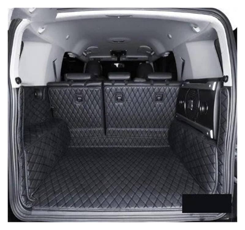 Kofferraumwanne Schutzmatte Auto-Kofferraum-Matten Teppich-Pads Für Toyota Für FJ Für Cruiser 2008 2009 2010 2011 2012 2013 2014 2015 2016 2017 2018 2019 Auto Kofferraummatten(1 Black) von WYLWSHA