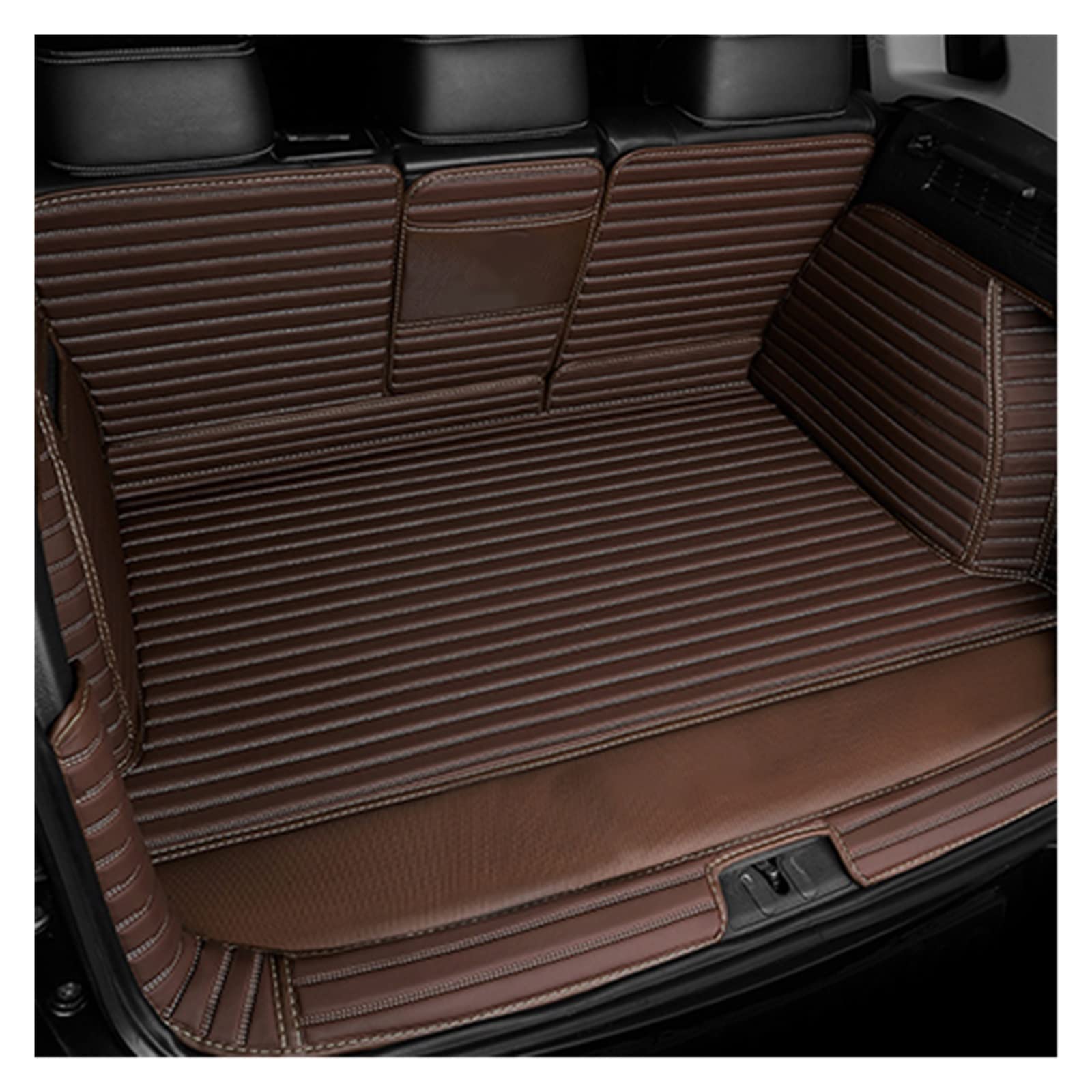 Kofferraumwanne Schutzmatte Auto-Kofferraummatte Boot Cargo Liner Fach Hinteren Kofferraum Gepäck Teppich Pads Für Tesla Für Modell Y 2021 Auto Kofferraummatten(7) von WYLWSHA