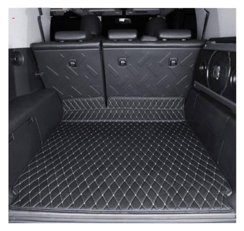 Kofferraumwanne Schutzmatte Auto-Kofferraummatte Cargo-Liner Für Toyota Für FJ Für Cruiser 2008 2009 2010 2011 2012 2013 2014 2015 2016 2017 2018 2019 Auto Kofferraummatten(1 Black beige) von WYLWSHA