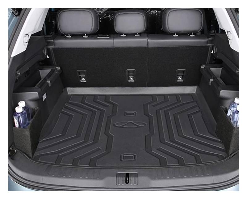 Kofferraumwanne Schutzmatte Auto-Kofferraummatte TPE wasserdichte Fußmatte Komplett Abgedeckt Für Chery Für Jaecoo Für J7 2024 2025 Auto Kofferraummatten(A) von WYLWSHA