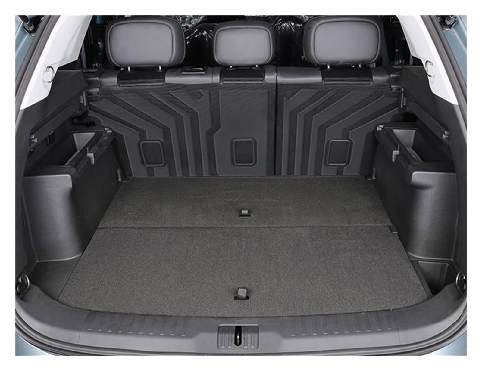 Kofferraumwanne Schutzmatte Auto-Kofferraummatte TPE wasserdichte Fußmatte Komplett Abgedeckt Für Chery Für Jaecoo Für J7 2024 2025 Auto Kofferraummatten(B) von WYLWSHA