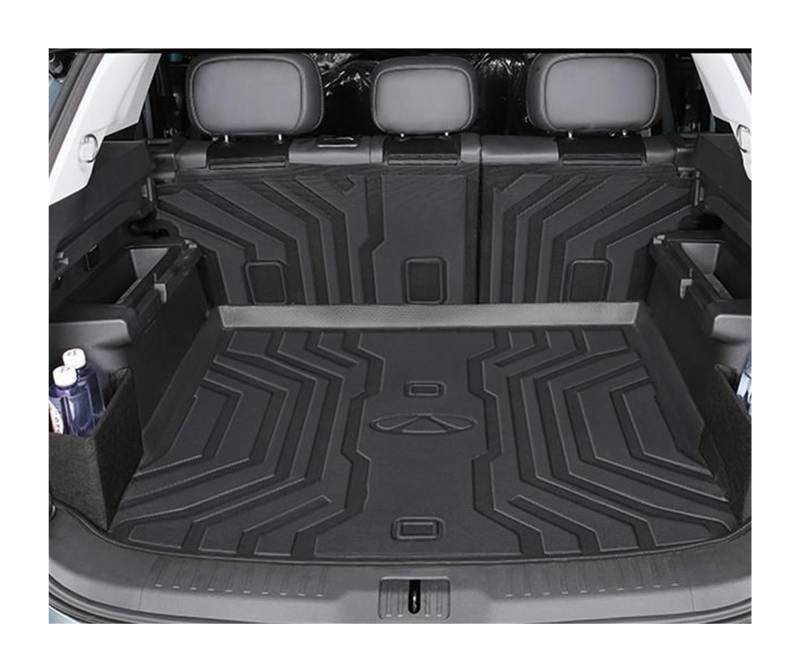 Kofferraumwanne Schutzmatte Auto-Kofferraummatte TPE wasserdichte Fußmatte Komplett Abgedeckt Für Chery Für Jaecoo Für J7 2024 2025 Auto Kofferraummatten(C) von WYLWSHA