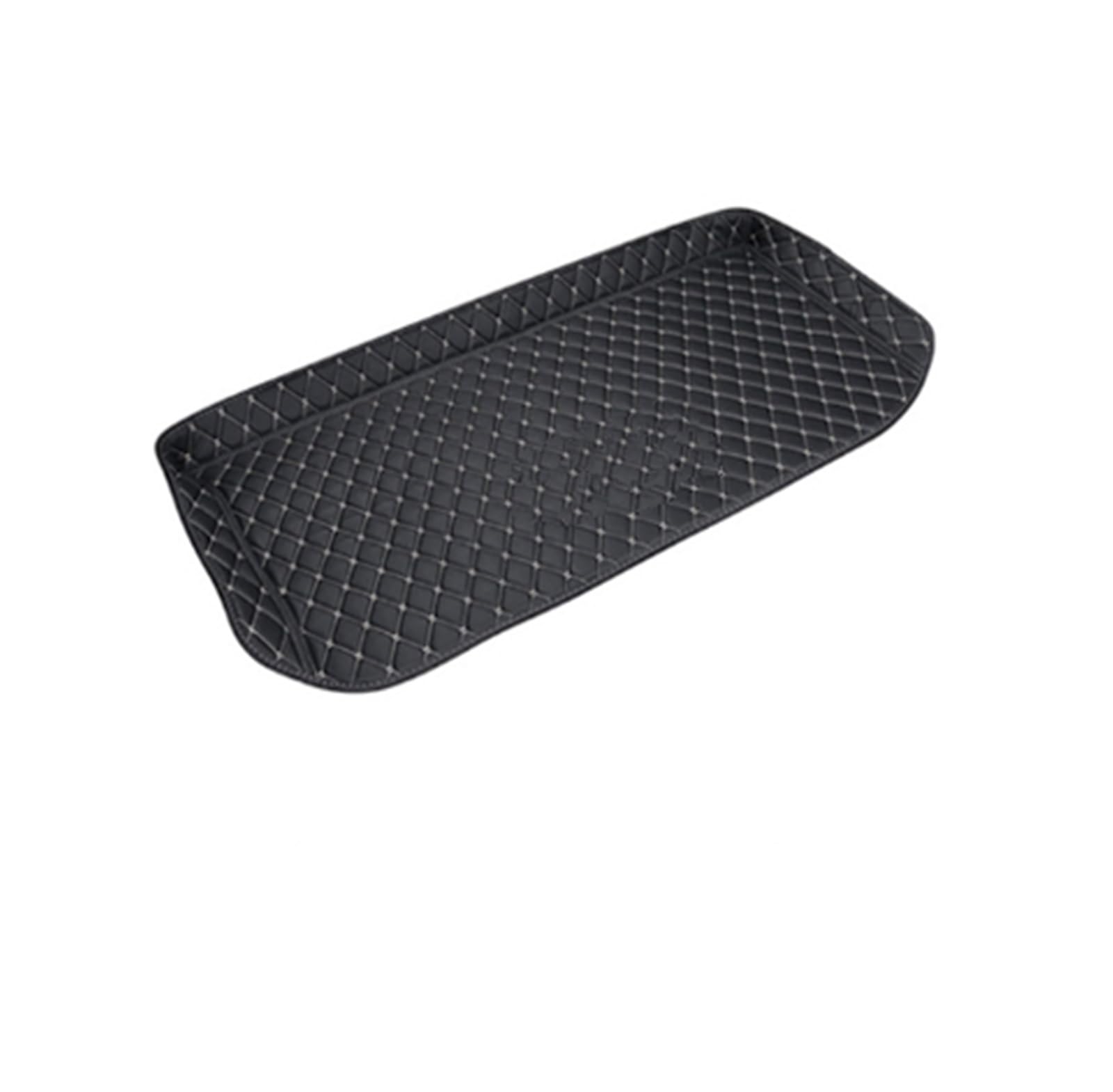 Kofferraumwanne Schutzmatte Auto-Kofferraummatten Anti-Schmutz-Pads Gepäck Kofferraumteppiche Für Smart Für Forfour 453 Für Fortwo 451 Auto Kofferraummatten(Forfour 453 (Black)) von WYLWSHA