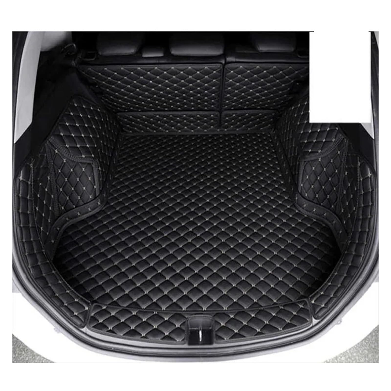 Kofferraumwanne Schutzmatte Auto-Kofferraummatten Anti-Schmutz-Pads Gepäckkofferraumteppiche Für Hyundai Für Tucson 2015 2016 2017 2018 2019 2020 Auto Kofferraummatten(Milky) von WYLWSHA