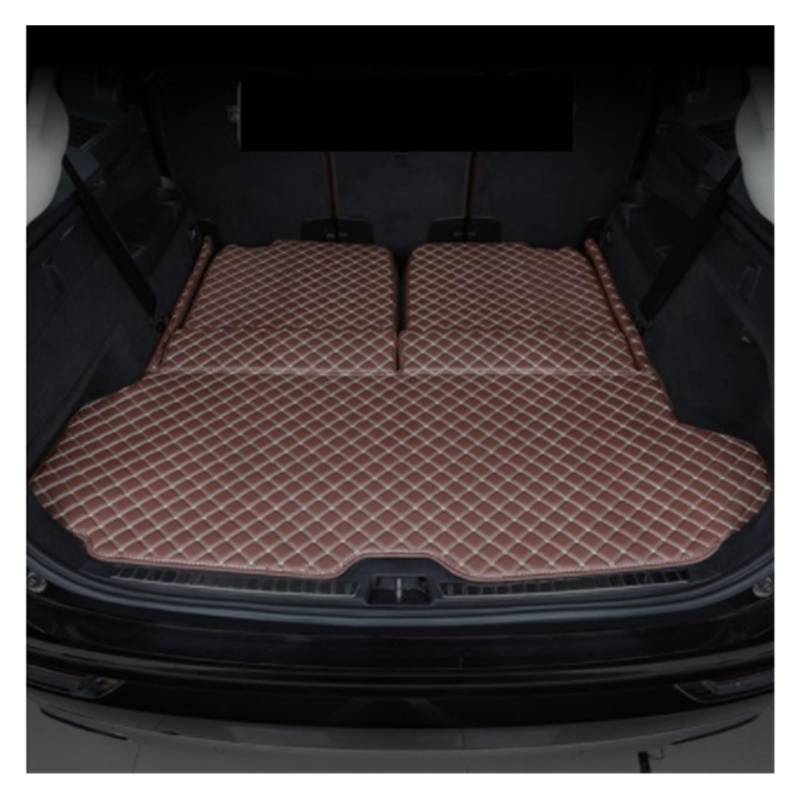 Kofferraumwanne Schutzmatte Auto-Kofferraummatten Anti-Schmutz-Pads Gepäckkofferraumteppiche Für Volvo Für XC90 2015 2016 2017 2018 Auto Kofferraummatten(1) von WYLWSHA