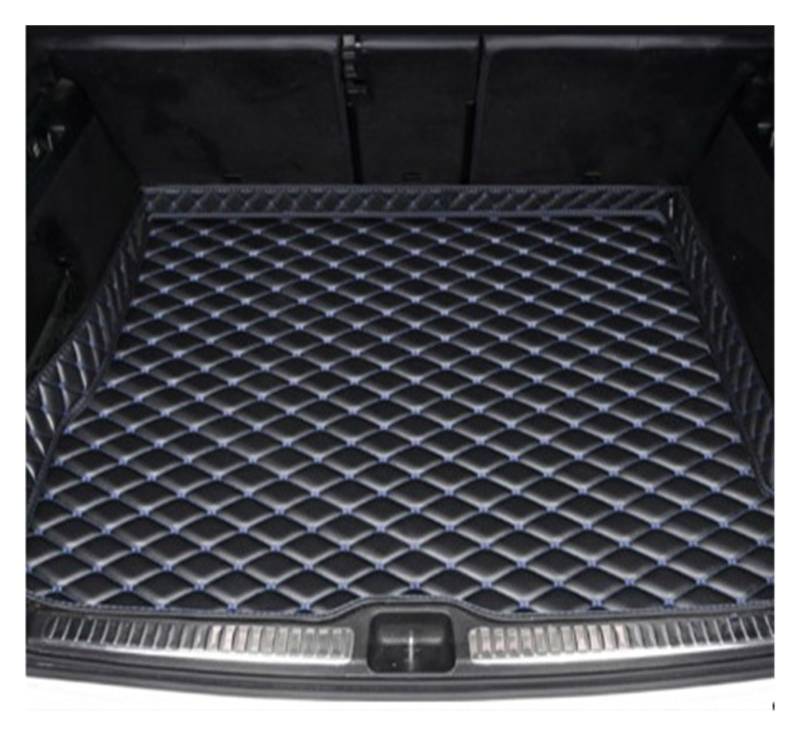 Kofferraumwanne Schutzmatte Auto-Kofferraummatten Anti-Schmutz-Pads Teppiche Für 6er-Serie Für E63 Für E64 Für F06 Für F12 Für F13 Für G32 Auto Kofferraummatten(Black Blue) von WYLWSHA