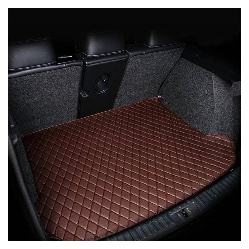 Kofferraumwanne Schutzmatte Auto-Kofferraummatten Anti-Schmutz-Pads Teppiche Für Für Outlander Für PHEV Für GN 2022 2023 2024 Auto Kofferraummatten(Coffee Color SIGIE) von WYLWSHA