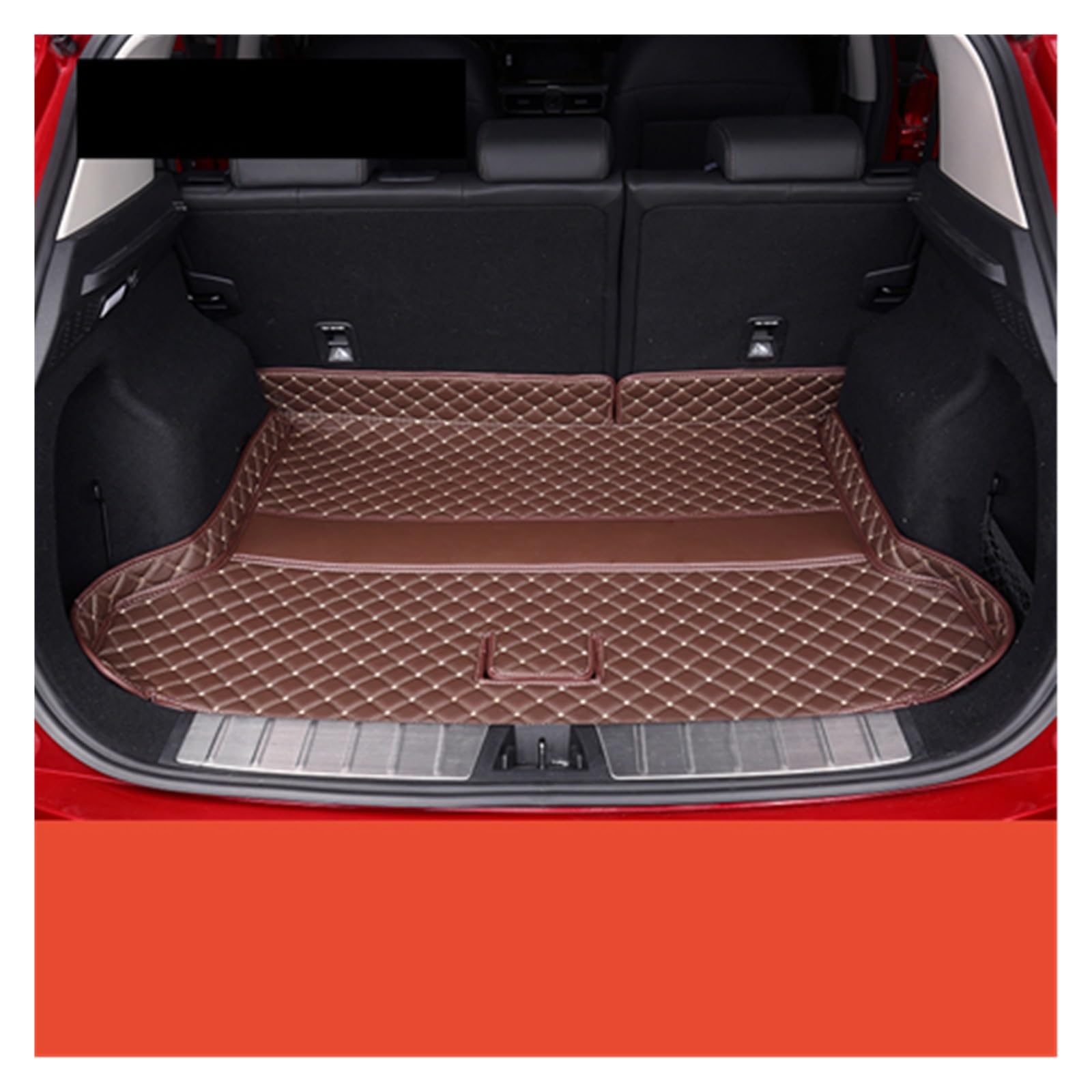 Kofferraumwanne Schutzmatte Auto-Styling Auto Fracht Hinten Boot Liner Stamm Fußmatten Für Geely Für Coolray 2019 2020 2021 Auto Kofferraummatten(A Coffee) von WYLWSHA
