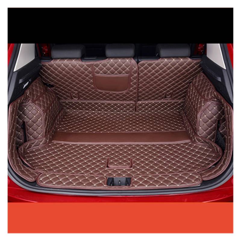Kofferraumwanne Schutzmatte Auto-Styling Auto Fracht Hinten Boot Liner Stamm Fußmatten Für Geely Für Coolray 2019 2020 2021 Auto Kofferraummatten(Coffee) von WYLWSHA