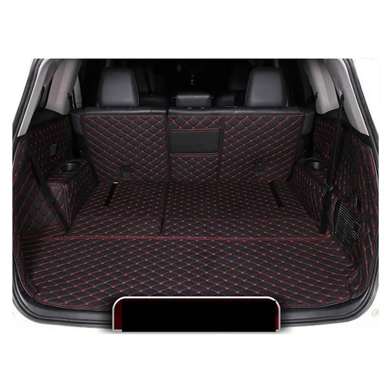 Kofferraumwanne Schutzmatte Auto Vollständig Abgedeckt Anti-Schmutz-Schutz Tablett Cargo Liner Für Toyota Für Highlander Für Hybrid Für 7 Sitze 2022 2023 Auto Kofferraummatten(Full Cover D,Model A) von WYLWSHA