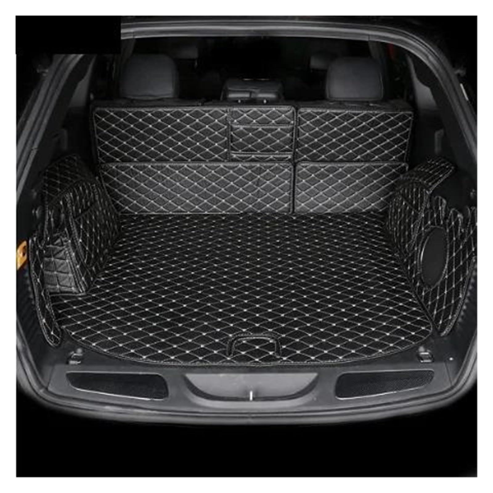 Kofferraumwanne Schutzmatte Kofferraumwanne Cargo-Liner Fach Teppichpolster Für Jeep Für Grand Für Cherokee 2011 2012 2013 2014 2015 2016 2017 2018 2019 2020 Auto Kofferraummatten(Black-Beige Line) Kofferraumwanne Schutzmatte Kofferraumwanne Cargo-Liner Fach Teppichpolster Für Jeep Für Grand Für Cherokee 2011 2012 2013 2014 2015 2016 2017 2018 2019 2020 Auto Kofferraummatten(Black-Beige Line) von WYLWSHA