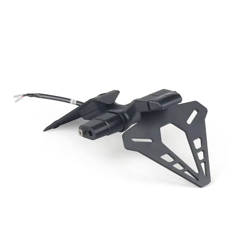 Motorrad Kennzeichenhalter Für Aprilia Für RS457 RS 457 Rs457 2024- Motorrad Kurzen Schwanz Lager Ordentlich Hinten Reitstock Halterung Kit Kennzeichen Halter von WYLWSHA
