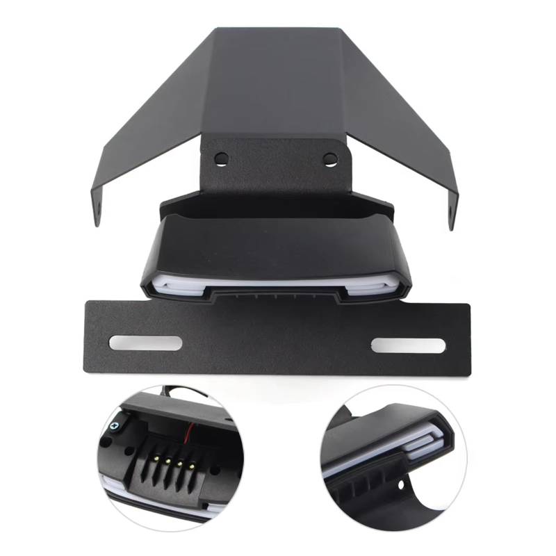Motorrad Kennzeichenhalter Für Bolt Für R-SPEC Für XV950R 2014 2015 2016 2017 2018 2019 2020 2021 Motorrad Kennzeichenhalter Rahmenhalterung Rücklicht von WYLWSHA