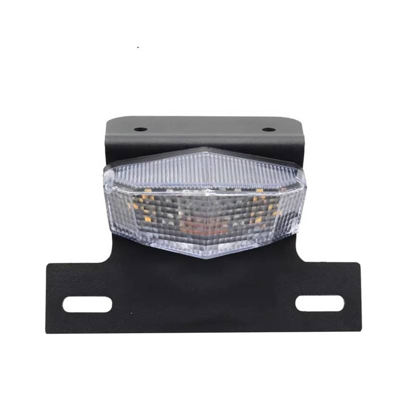 Motorrad Kennzeichenhalter Für CRF 300L Für CRF 300 Rally 2021 2022 Zubehör Kennzeichen Rahmen Halter Schwanz Ordentlich Fender Eliminator(Clear) von WYLWSHA