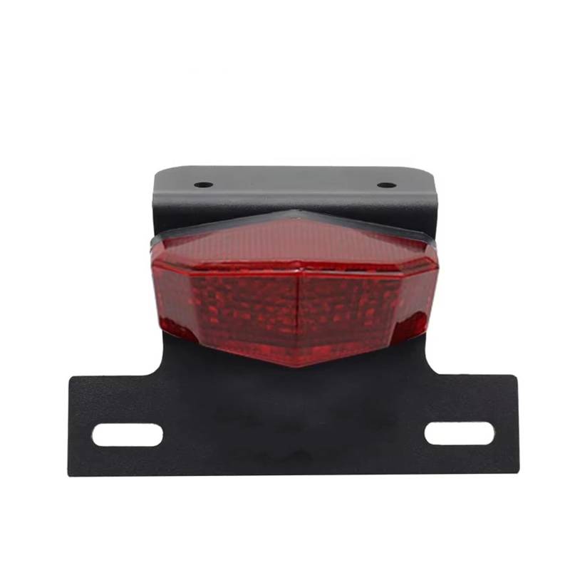 Motorrad Kennzeichenhalter Für CRF 300L Für CRF 300 Rally 2021 2022 Zubehör Kennzeichen Rahmen Halter Schwanz Ordentlich Fender Eliminator(Red) von WYLWSHA