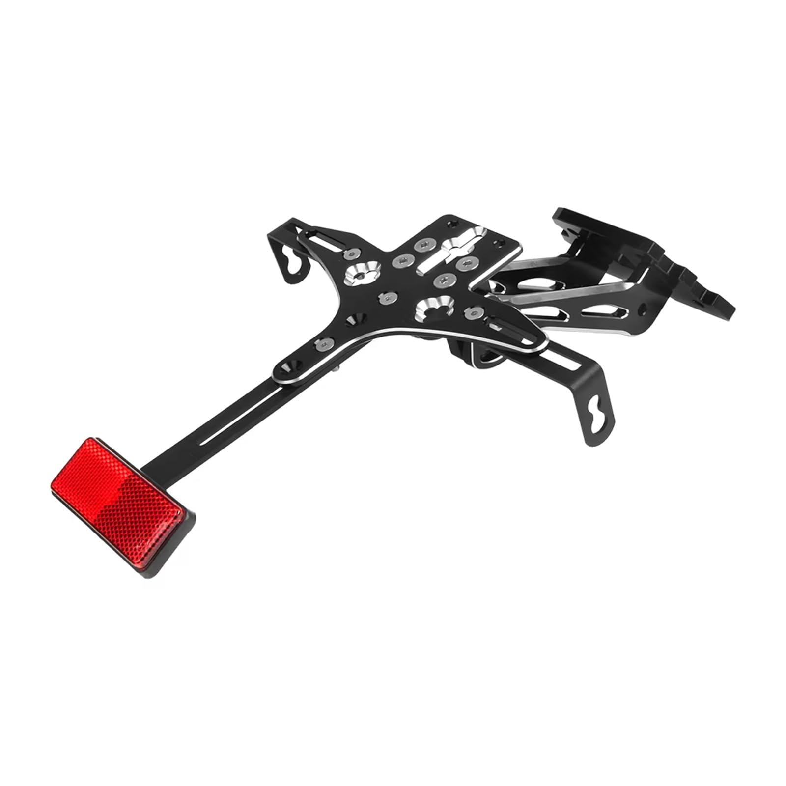 Motorrad Kennzeichenhalter Für Kawasaki Für Ninja 250 Für Ninja 300 2013-2016 Motorrad Einstellbare Kennzeichen Halter Rahmen Hinten Fender von WYLWSHA