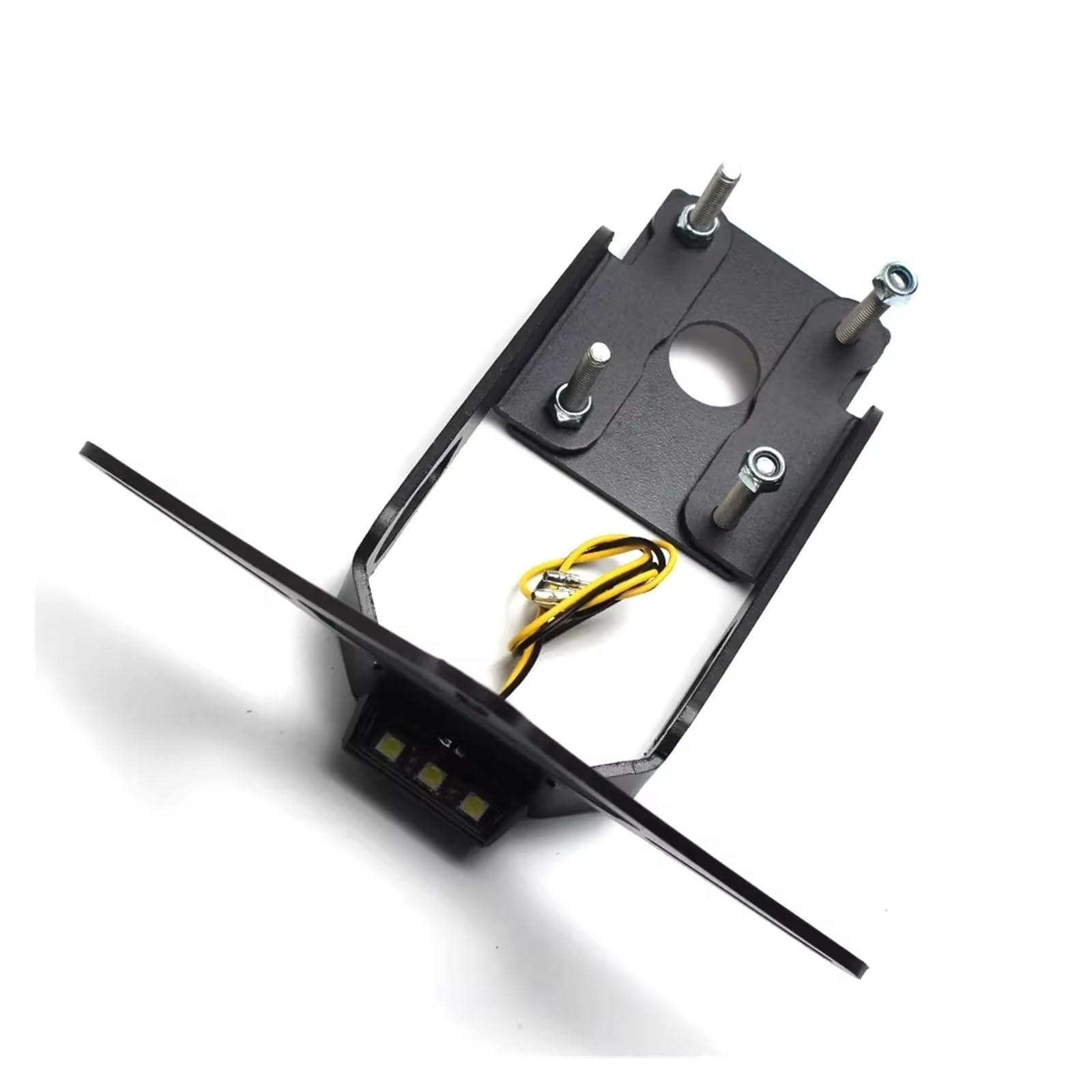 Motorrad Kennzeichenhalter Für Kawasaki Für Z650 Für Ninja Für 650 2017-2024 2023 2022 2021 Carbon Steel Tail Tidy Fender Heckstütze Kennzeichenrahmen Heckhalterung von WYLWSHA