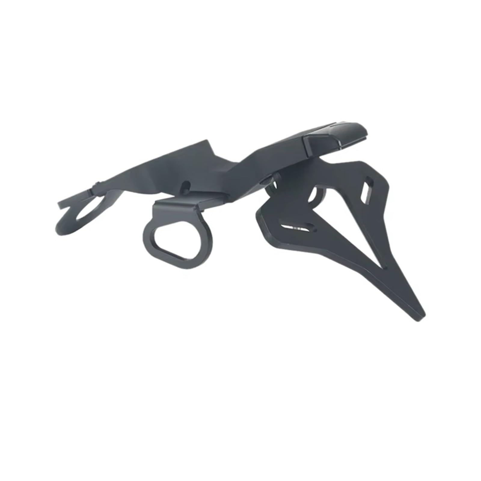 Motorrad Kennzeichenhalter Für MT Für 10 2022-2024 Motorrad Hinten Kurze Schwanz Stock Kennzeichen Halter Reitstock Rahmen Halterung von WYLWSHA